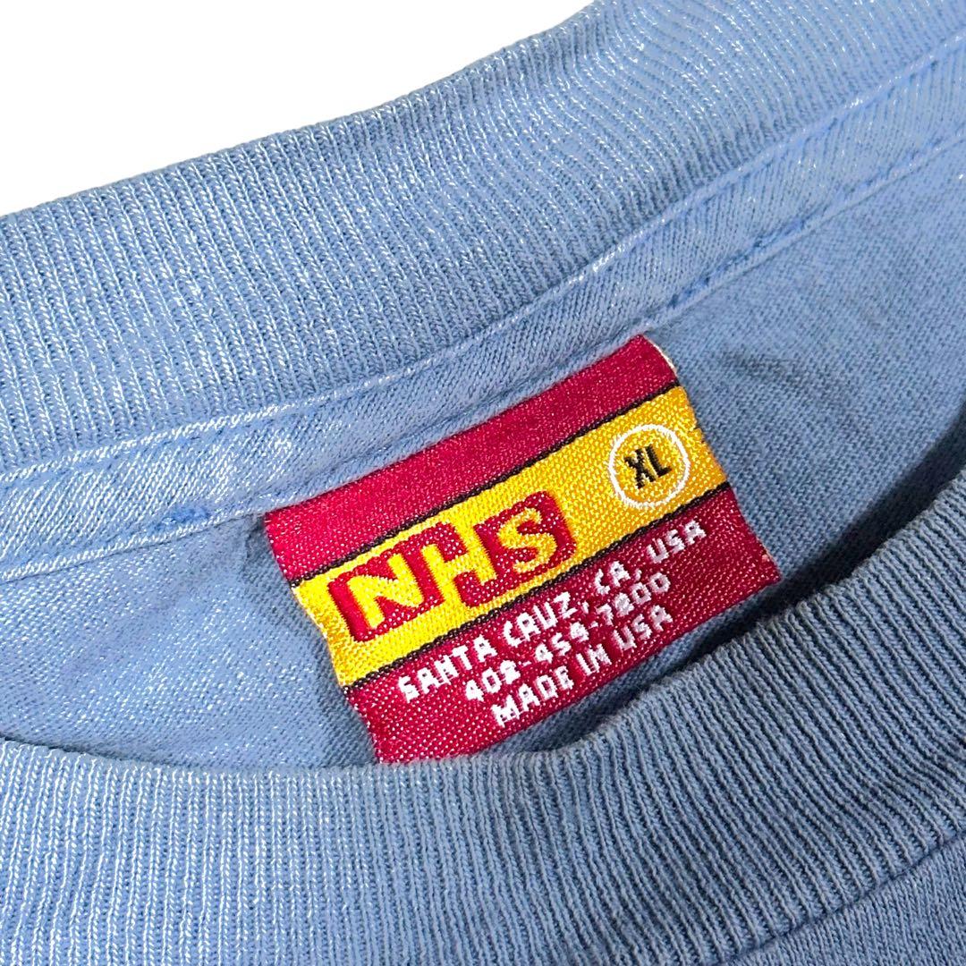 【玉数少】 90s 旧NHSタグ SANTA CRUZ ロンT USA製
