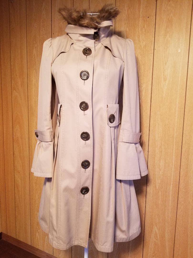 BURBERRY BLUE LABEL ベージュコート 36
