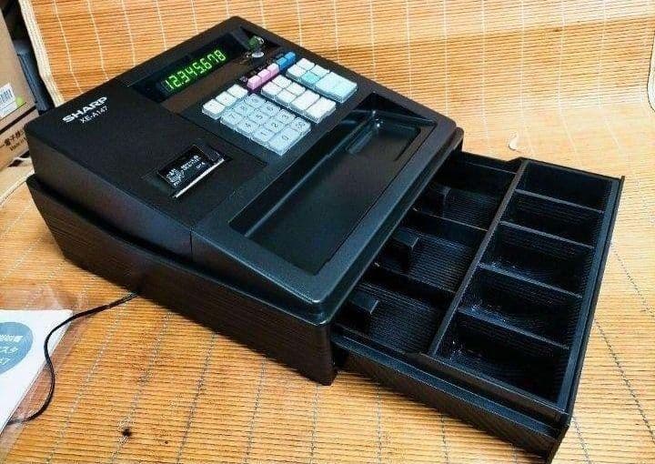 シャープレジスター　XE-A147　PC連携売上管理フル設定無料　030006