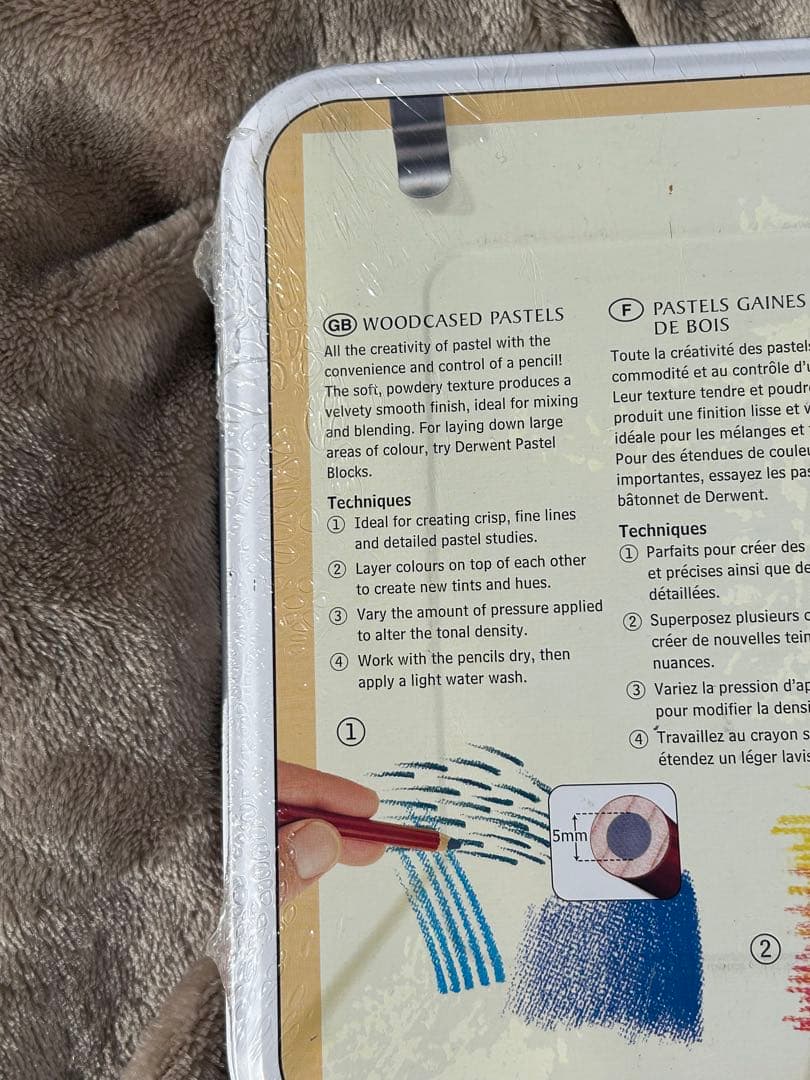 DERWENT パステルペンシル 72色セットPASTEL PENCILS