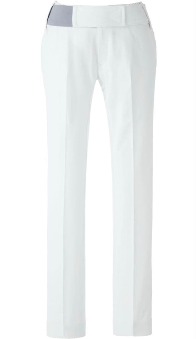 レディースLL ミドリ安全 楽腰パンツ ナースウェア ベルト付 VEM60