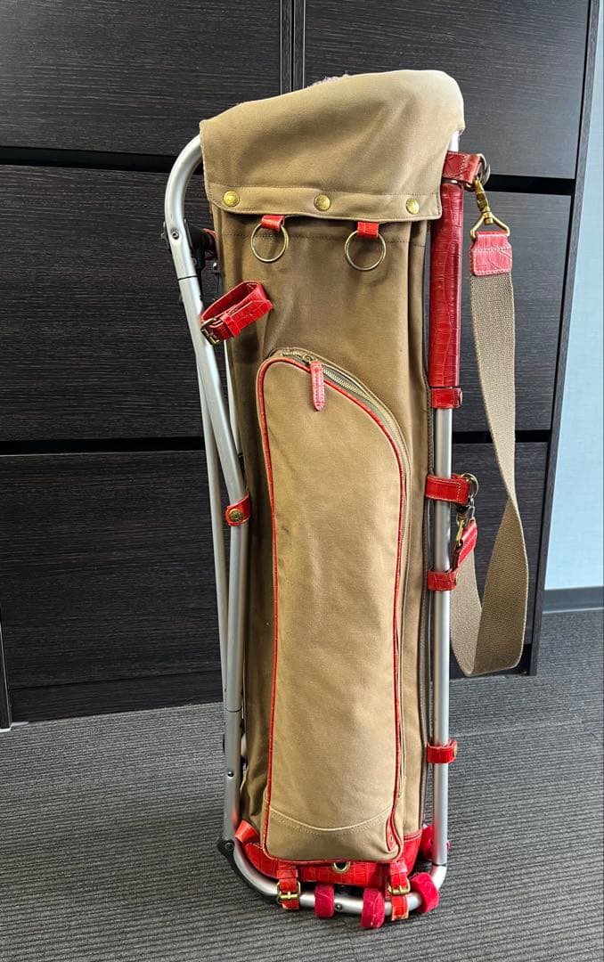 木ノ庄帆布　ミズノ　キャディバッグ