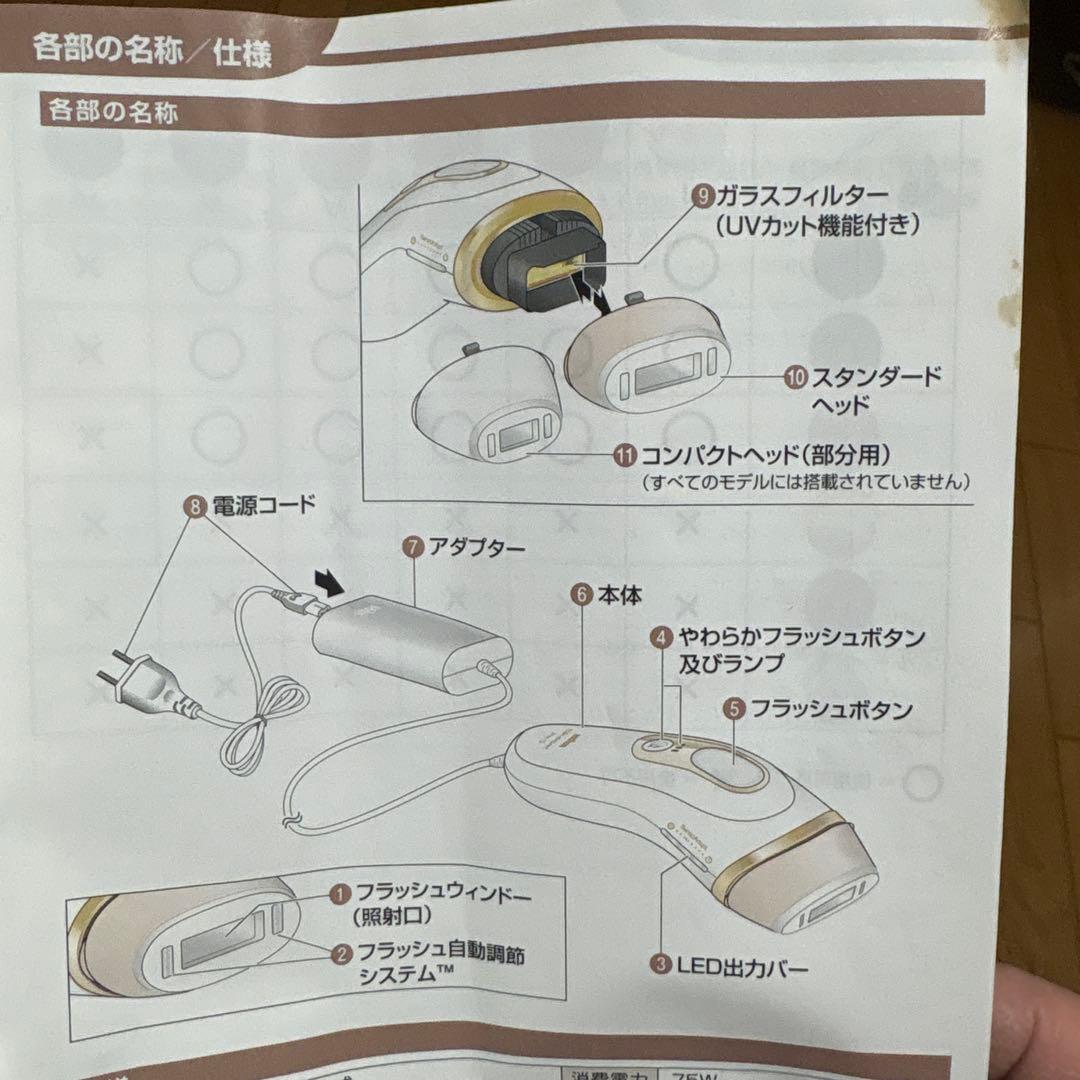 BRAUN Silk-expert Pro5 ケース汚れ ブラウン 脱毛器