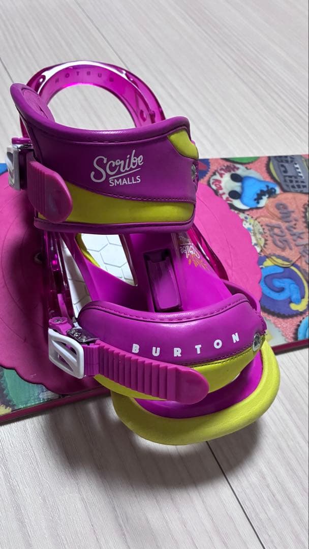 BURTON CHICKLET チクレット 125cm 2点セット キッズ 板