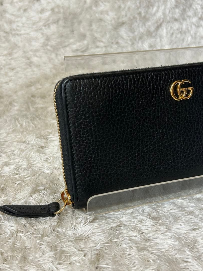 GUCCIグッチ メンズ レディース長財布 ラウンドファスナー