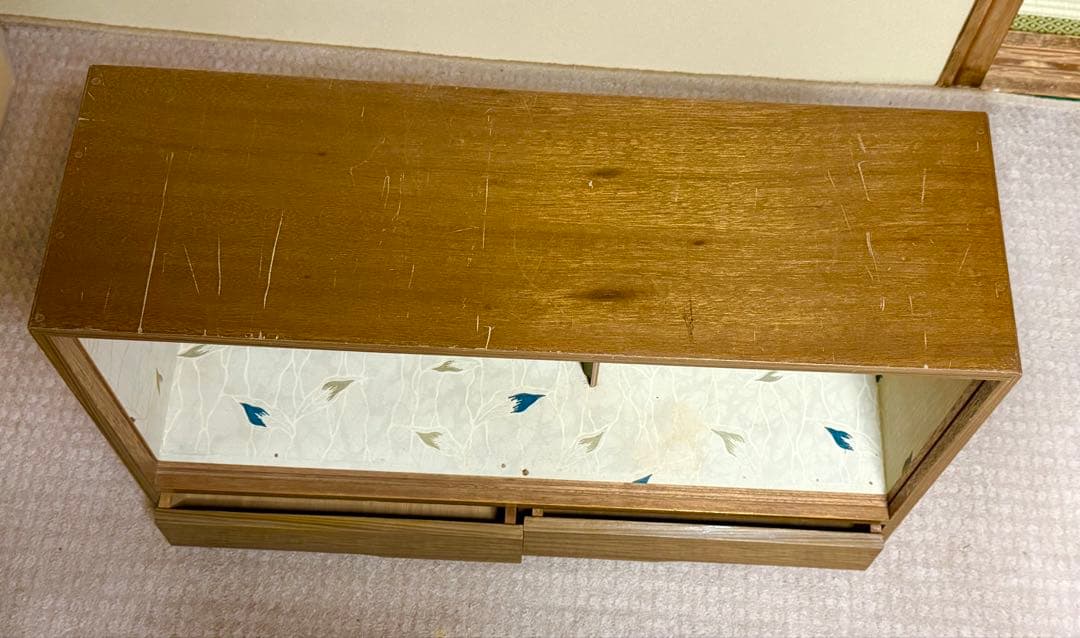 昭和レトロ　飾り棚