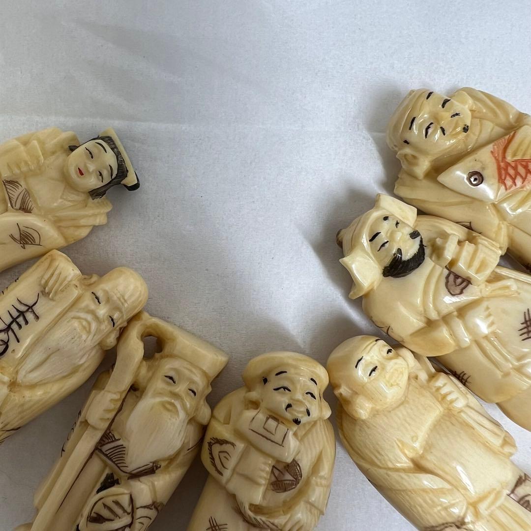 極上　七福神　共箱　75g 東K8-0111☆2F タサチ