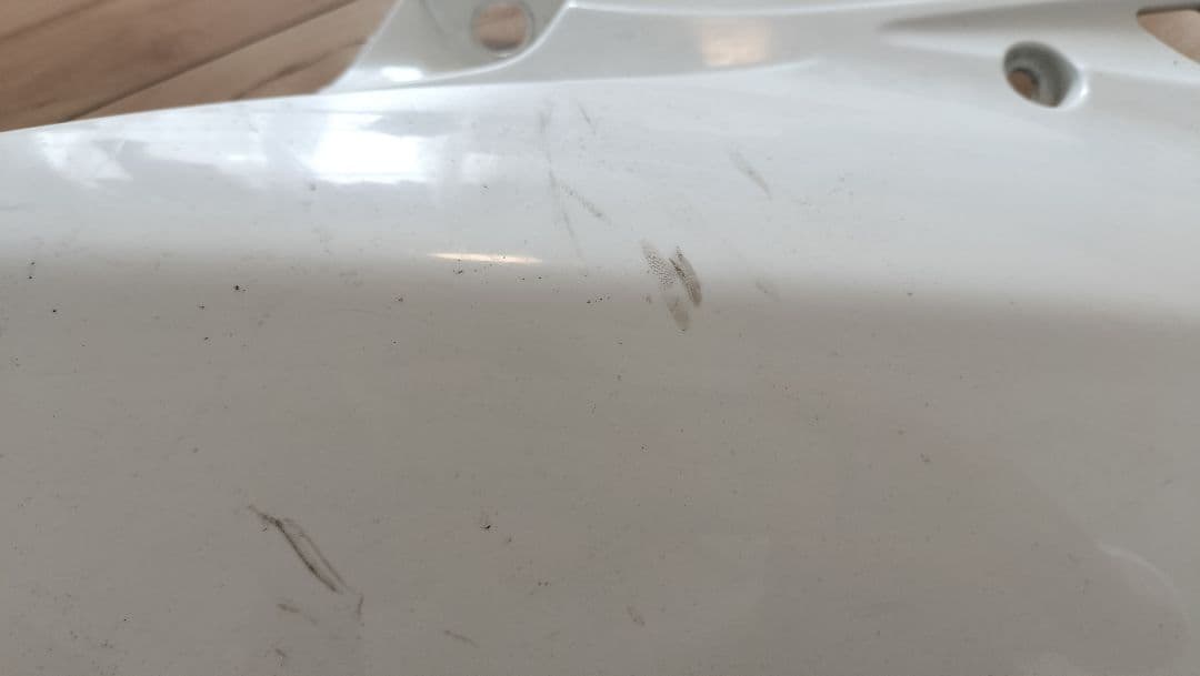 XR250 ヘッドライト　サイドカバー