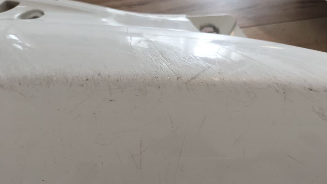 XR250 ヘッドライト　サイドカバー