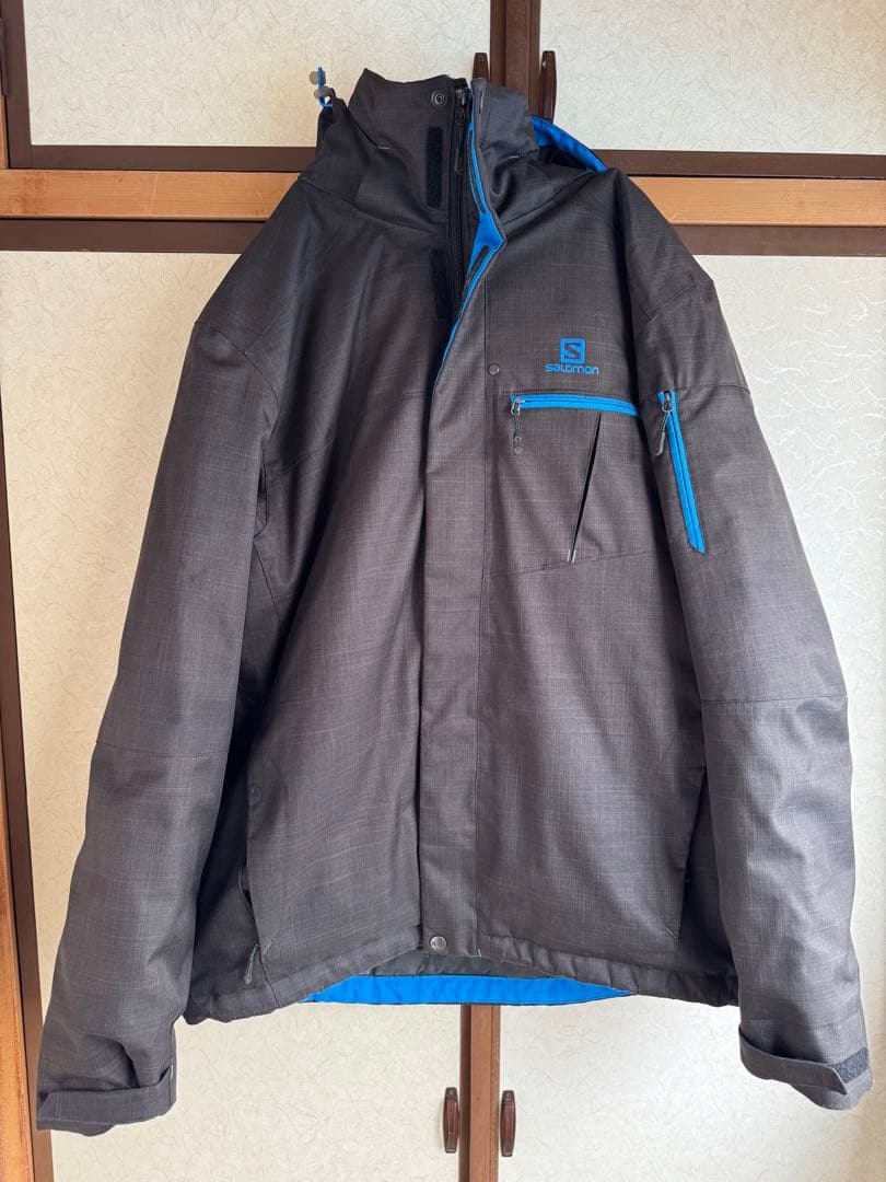 Salomon ダークグレー スキーウェア