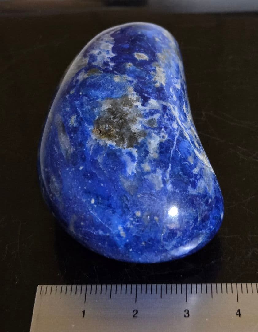 ラピスラズリ　瑠璃　92g　W60×D38×H28mm