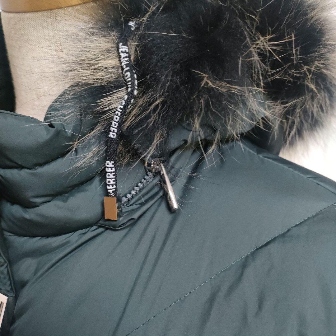 【美品】ジャンルイシェレル ファー付き ダウンコート