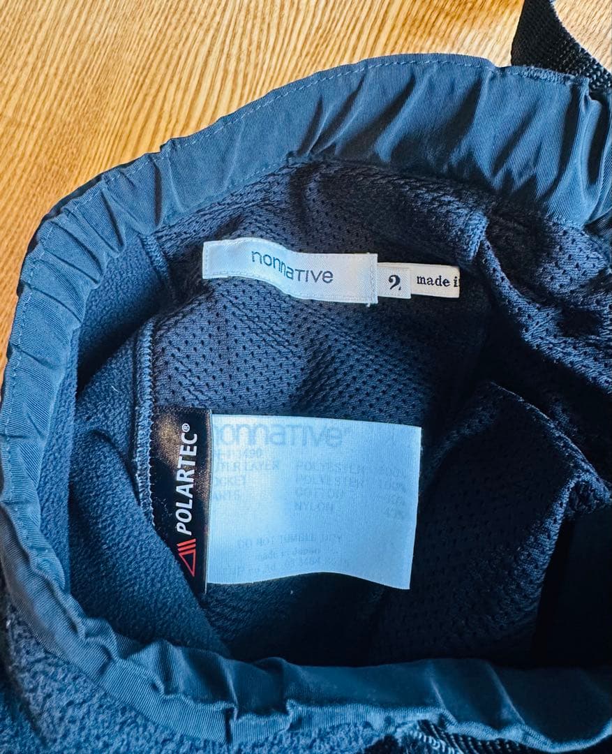 nonative スタイリスト私物 ポーラテック MATATABI セットアップ