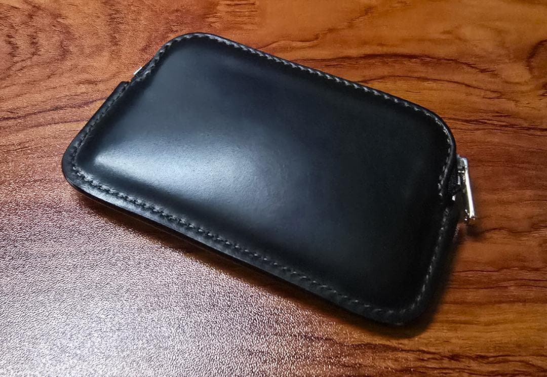 小物 WILDSWANS SHELL CORDOVAN / MINAS BLACK