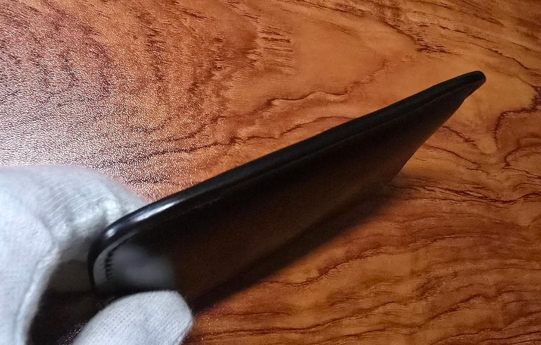 小物 WILDSWANS SHELL CORDOVAN / MINAS BLACK