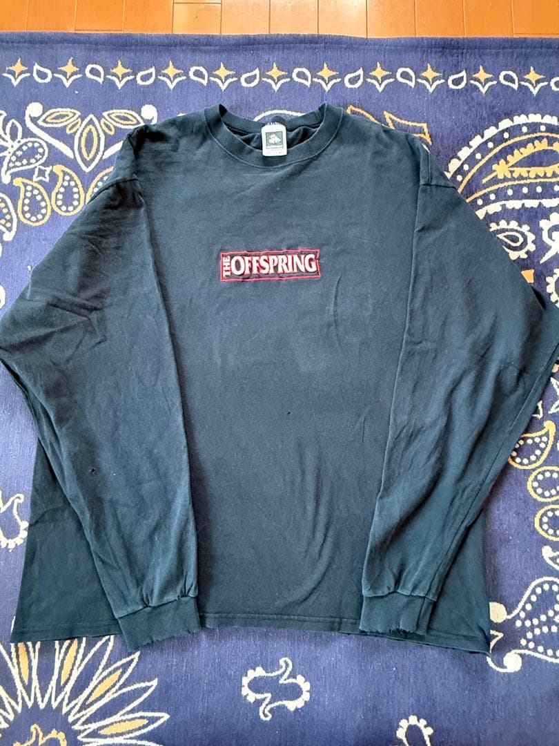 オフスプリング　OFFSPRING ロンT ヴィンテージ　バンドT フェード
