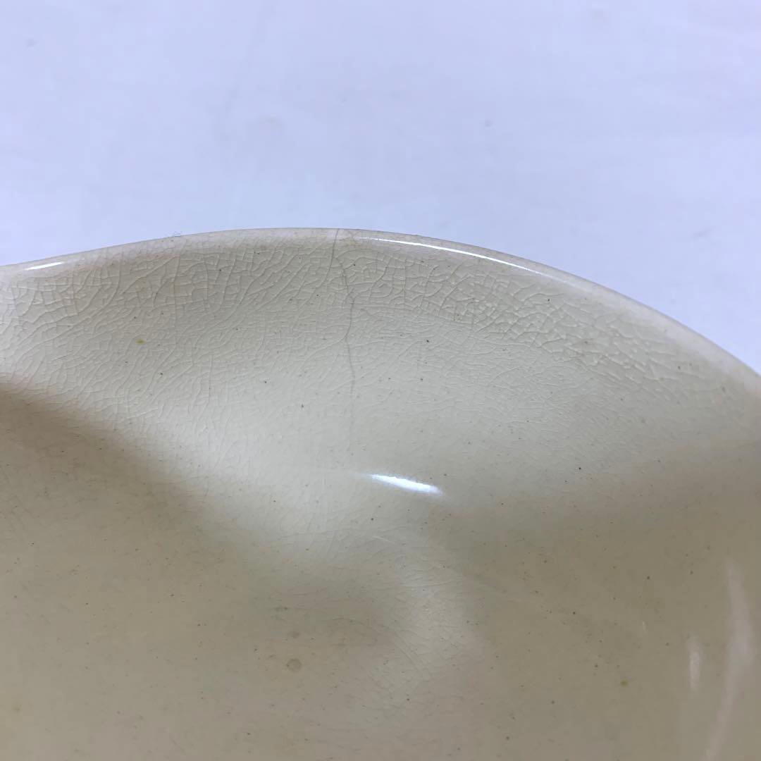 能狂言絵手塩皿　図変わり　陶器　時代物　煎茶器　玉露揃　茶器セット　アンティーク