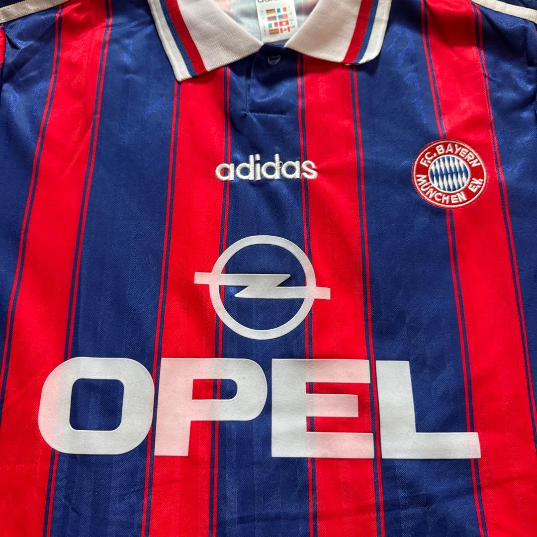 adidas FCバイエルン・ミュンヘン シャツ OPEL サッカーシャツM
