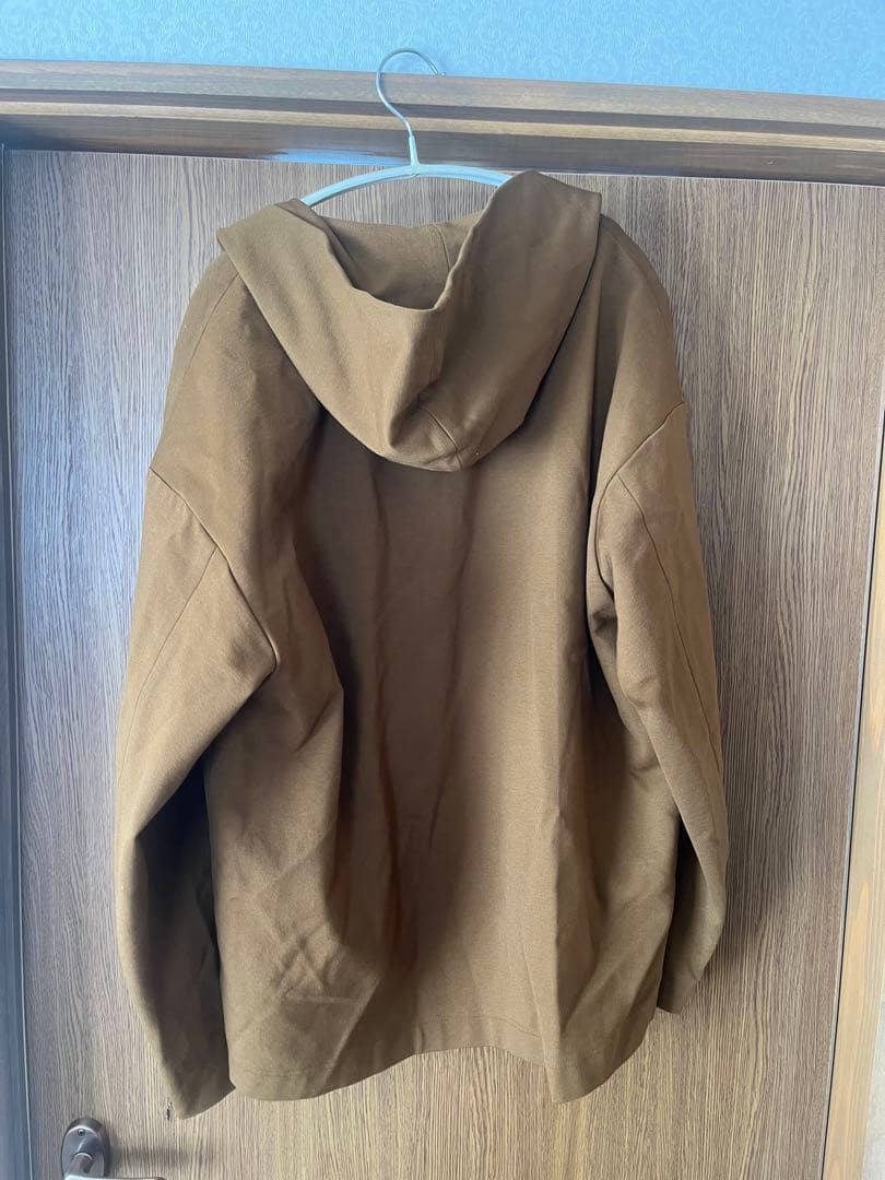 -のぶおさん限定-CULLNI ブラウン ジップアップパーカー L