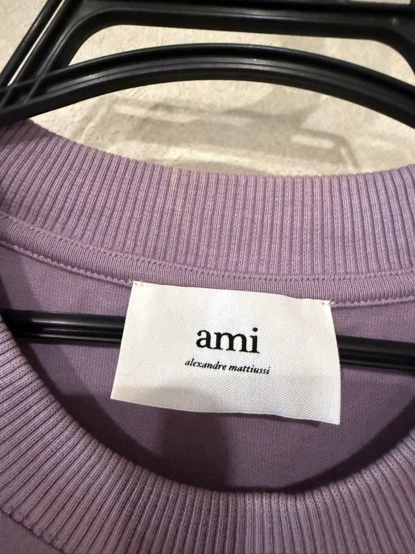 ami パープル 長袖 アミパリス