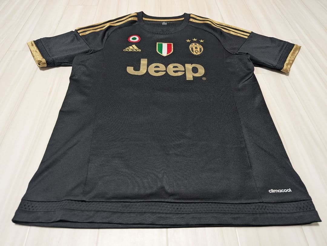 ユヴェントス 15/16 レプリカユニフォーム M サード ポグバ アディダス