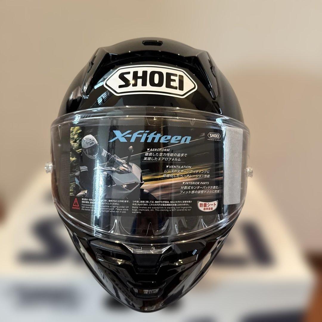SHOEI X-Fifteen X-15 ブラック L 付属品完備 シールド2枚
