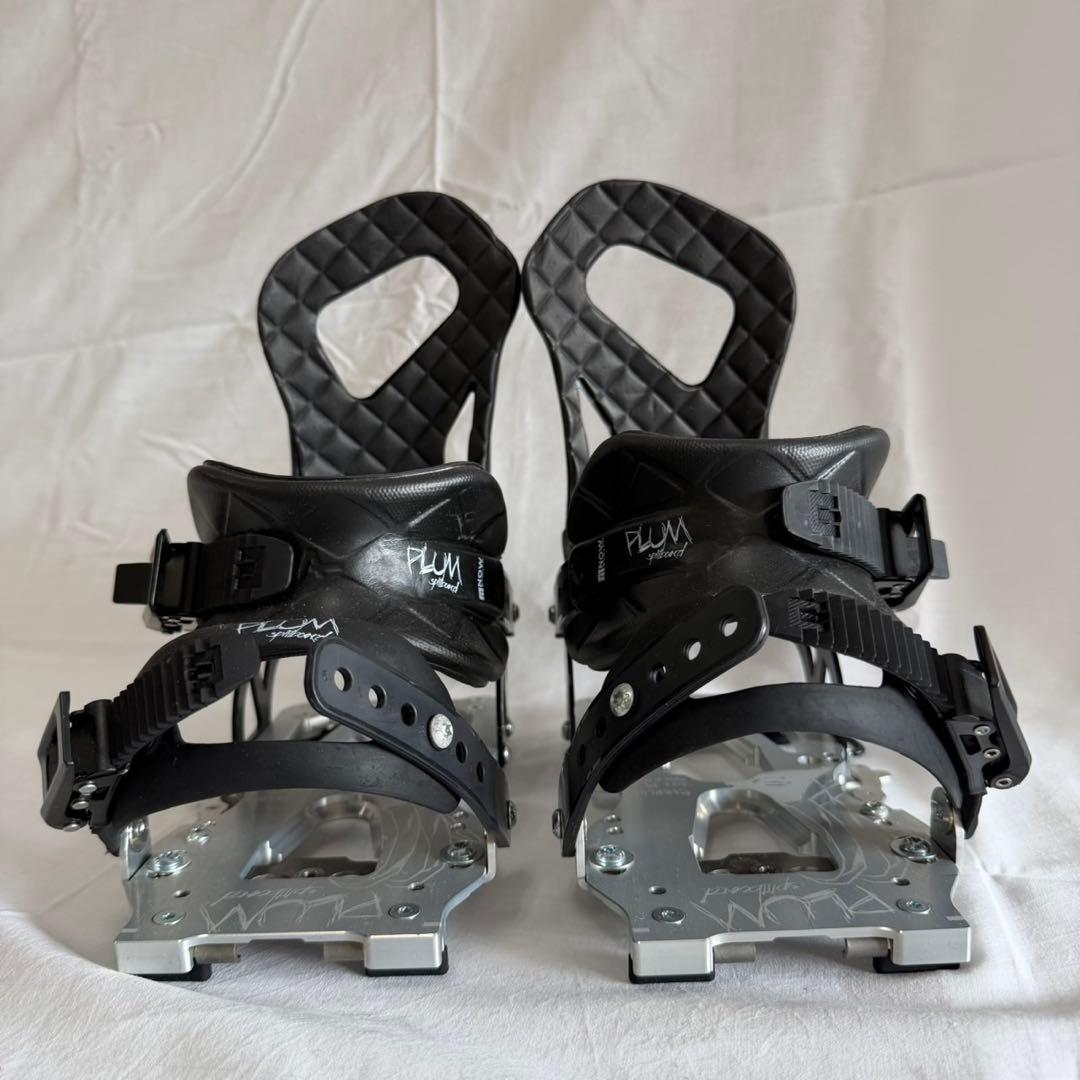 PLUM ETERLOU M noir gris スプリットバインディング