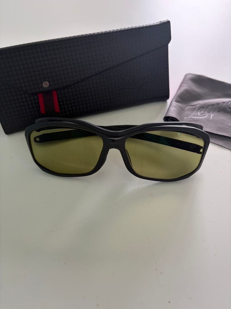 zeque ゼクー　オーバーグラス　偏光　サングラス イーズグリーン