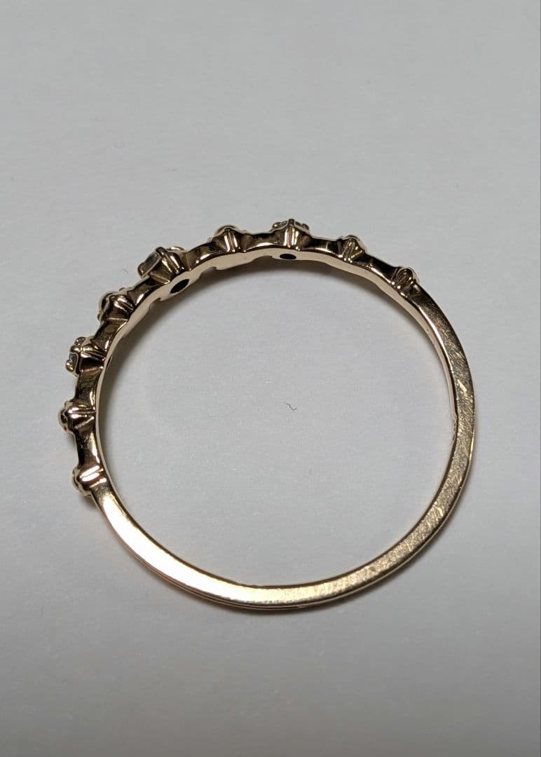 ノジェス　K10PG　リング　13号　agete　NOJESS