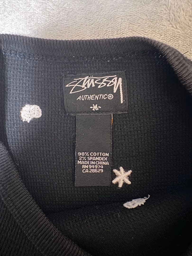 【希少】STUSSY サーマルロンT Msize