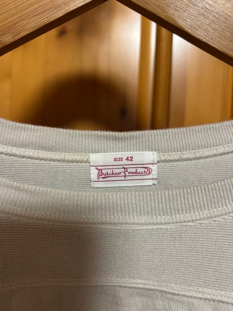 ブッチャープロダクツ　アットラスト　フットボールシャツ