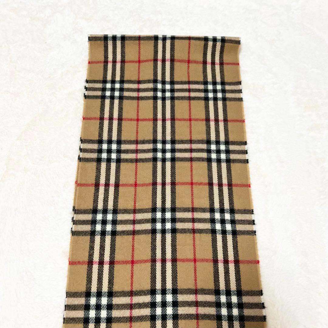 BURBERRY バーバリー ロンドン✨️英国製　ノバチェック　羊毛　マフラー