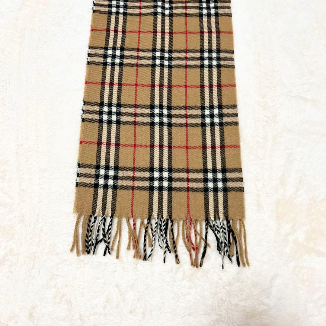 BURBERRY バーバリー ロンドン✨️英国製　ノバチェック　羊毛　マフラー