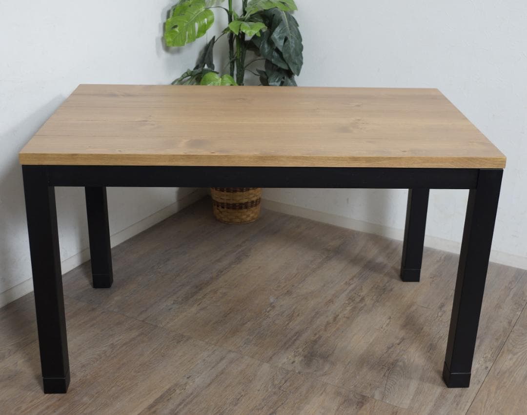 ◆訳あり◆【新品】布団がいらないダイニングこたつ　天然木　スタイリッシュ