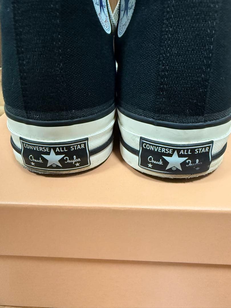 靴 CONVERSE ADDICT CHUCK TAYLOR HI BLACK 29