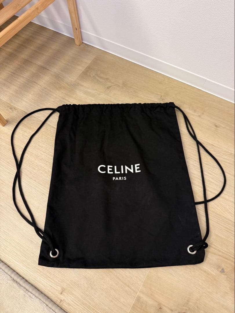 CELINE セリーヌ Cロゴ キャップ Sサイズ ネイビー美品