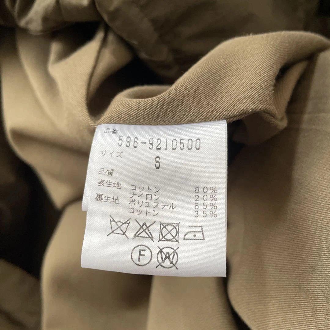 MHL. ステンカラーコート カーキ　596-9210500