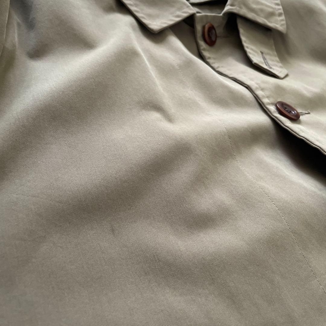 MHL. ステンカラーコート カーキ　596-9210500