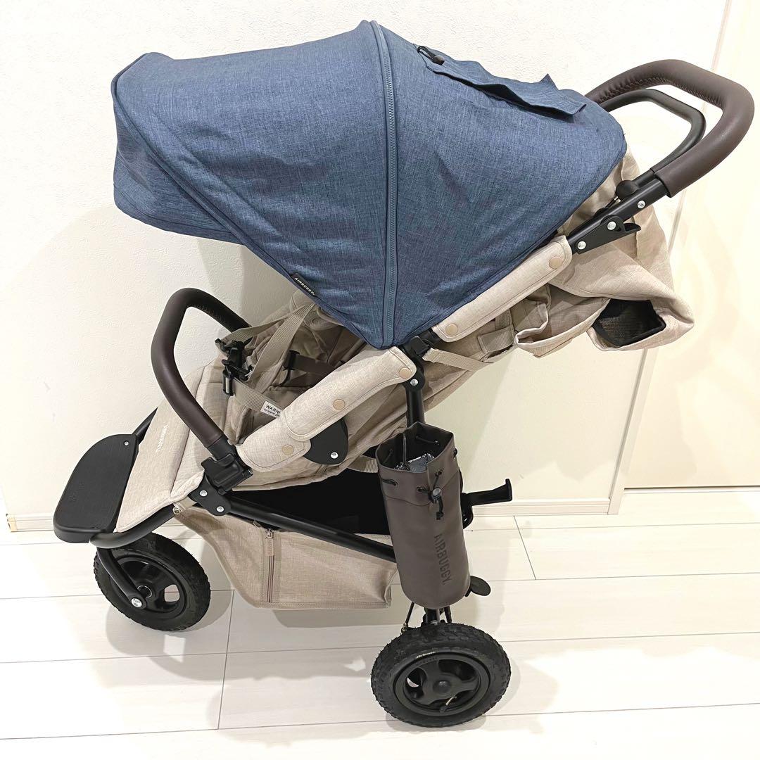 【美品】AirBuggy エアバギー ココプレミア フロムバース アースブルー