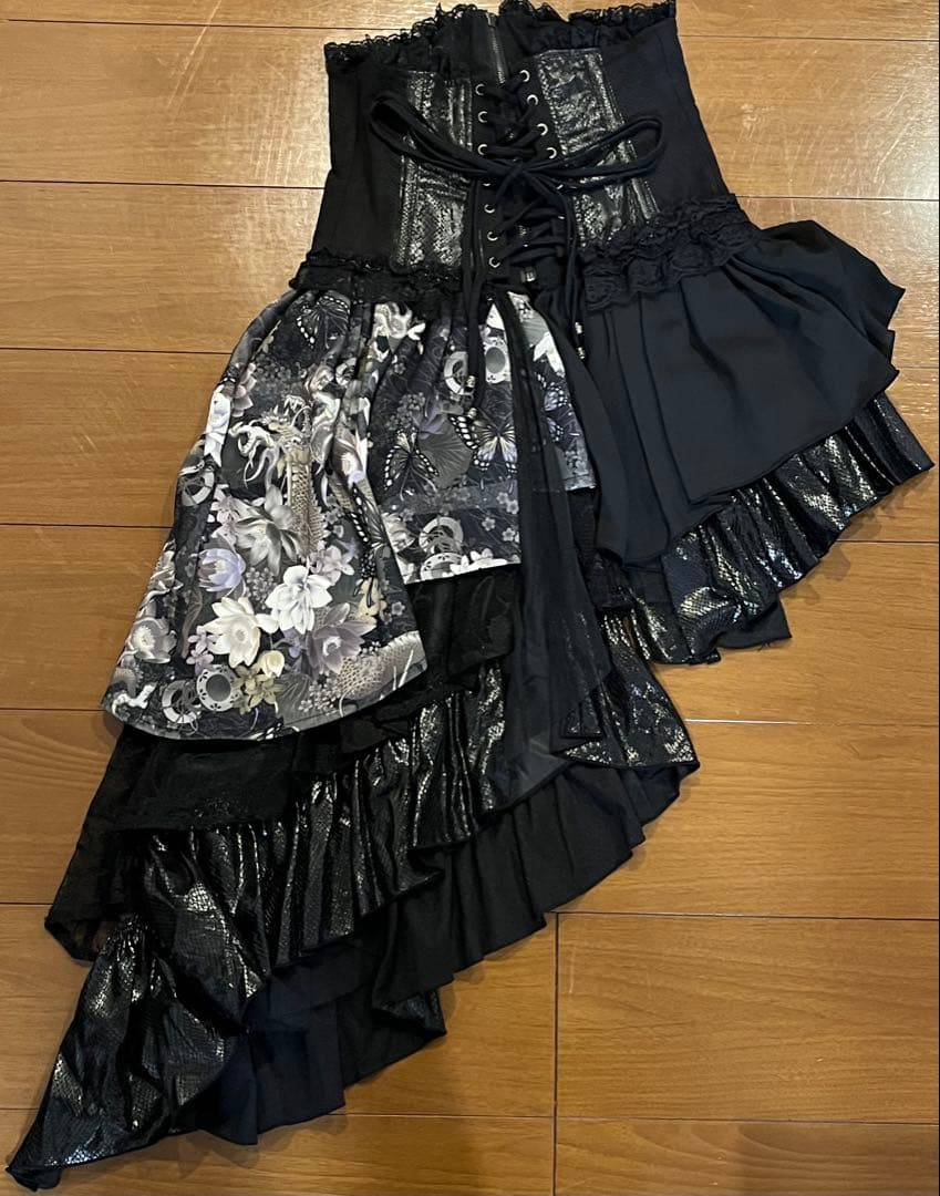 キューティーフラッシュ QutieFlash コルセットオーバースカート