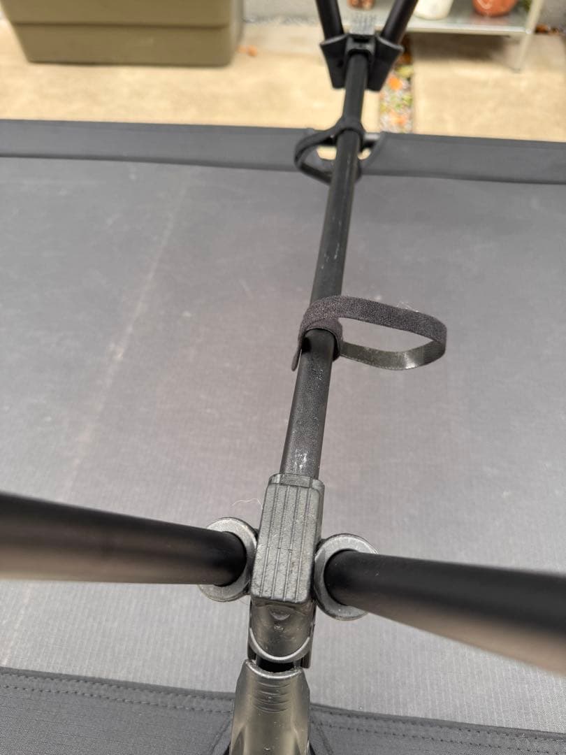 WAQ 2WAY キャンプ コット　ブラック