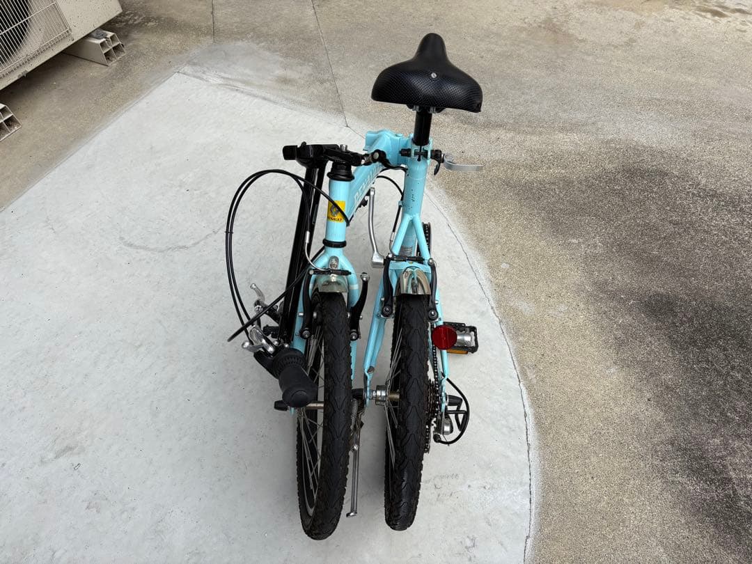 ルノー　renault 18インチ　6段変速折りたたみ自転車　中古美品おまけ付き