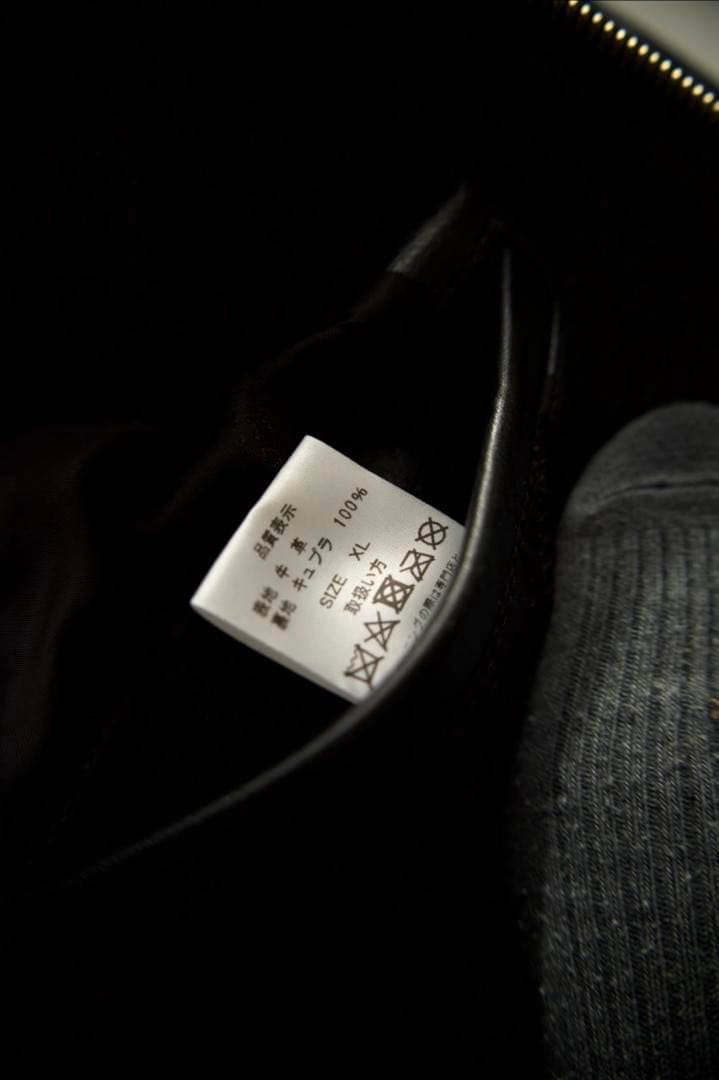 GUILTYPARTIES レザージャケット 黒 シングルライダース 極美品