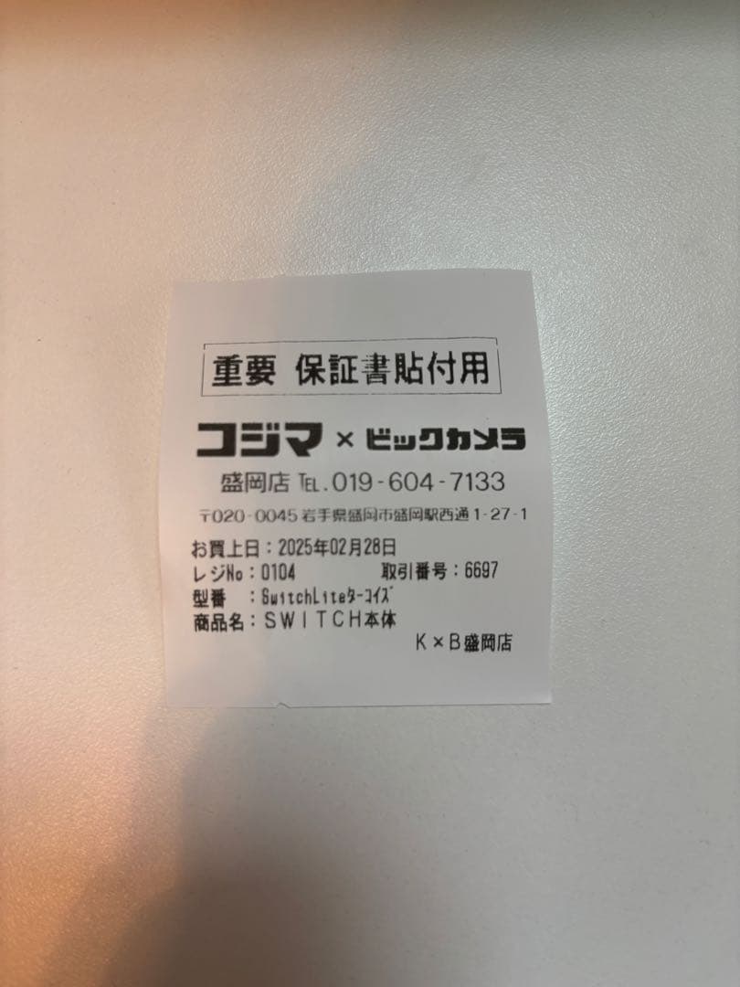 Nintendo Switch Lite ターコイズ + ゲーム2本+ケース