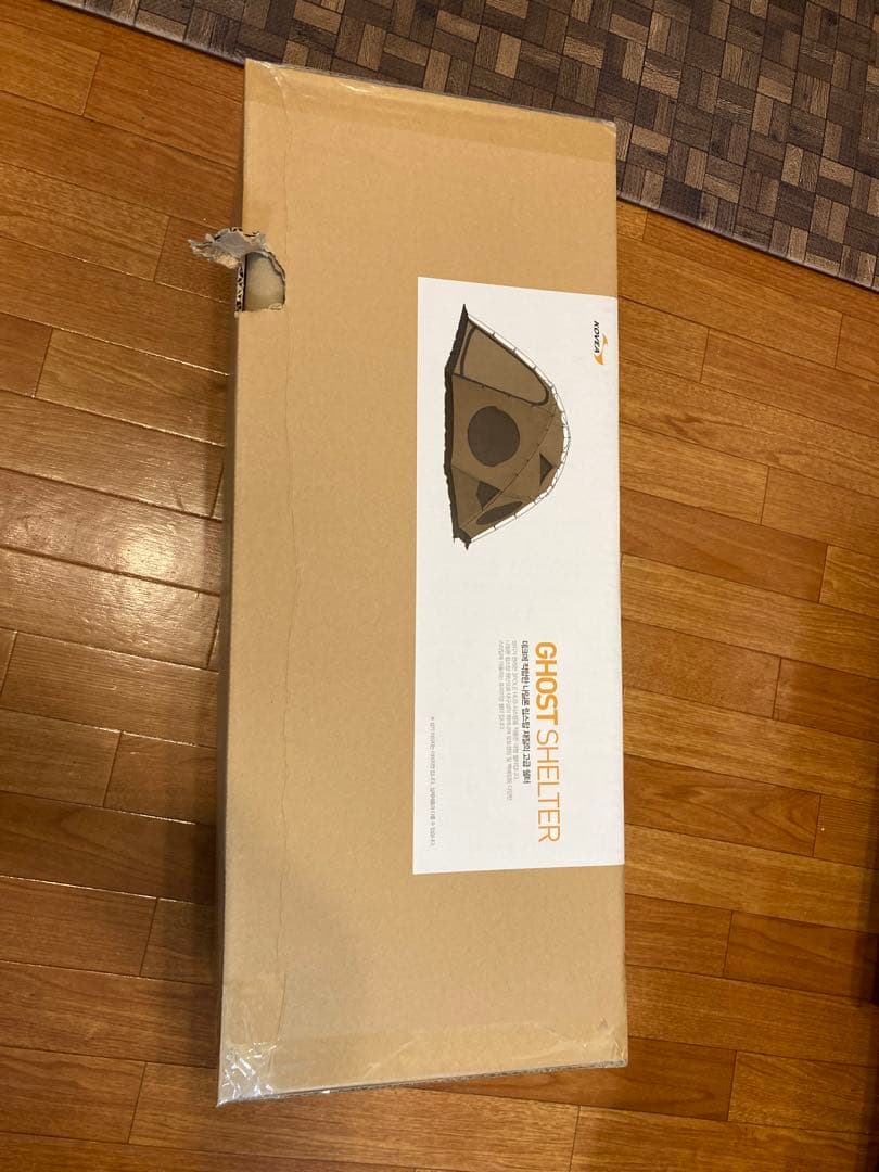 ジッパーTPUウレタン窓付き！ゴーストシェルター　ドームテント　コベア