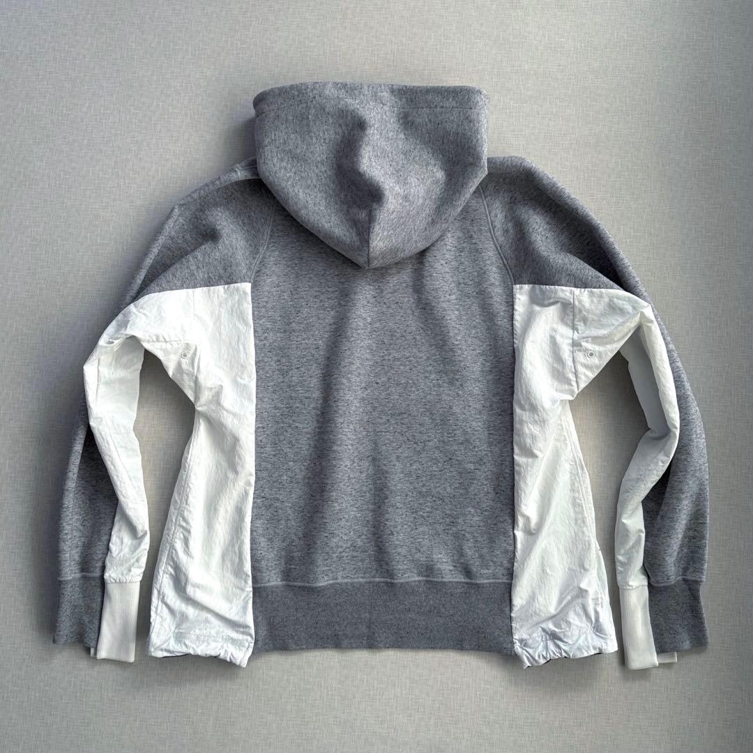 sacai NIKE サカイ ナイキ パーカー フーディー グレー