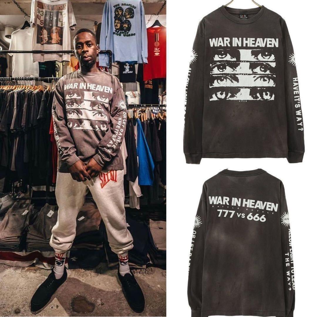 トップス SAINT Mxxxxxx 21AW EYES WIH L/S TEE