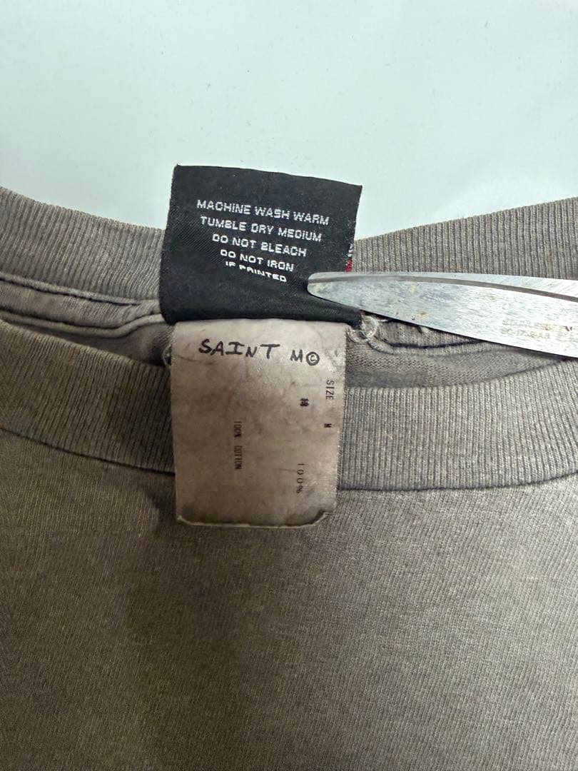 トップス SAINT Mxxxxxx 21AW EYES WIH L/S TEE