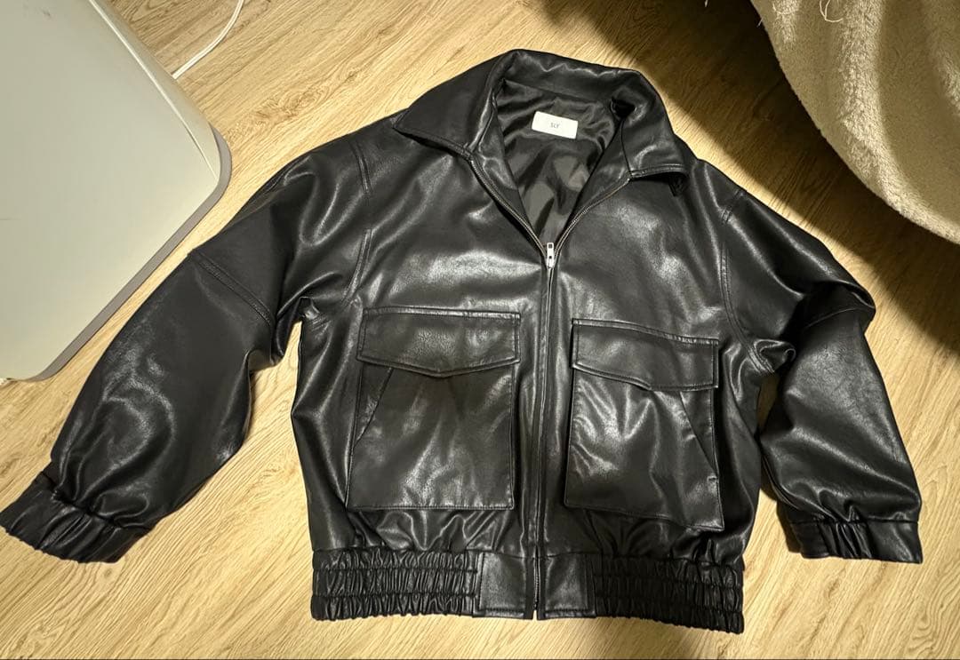 SLY ブラックレザージャケット