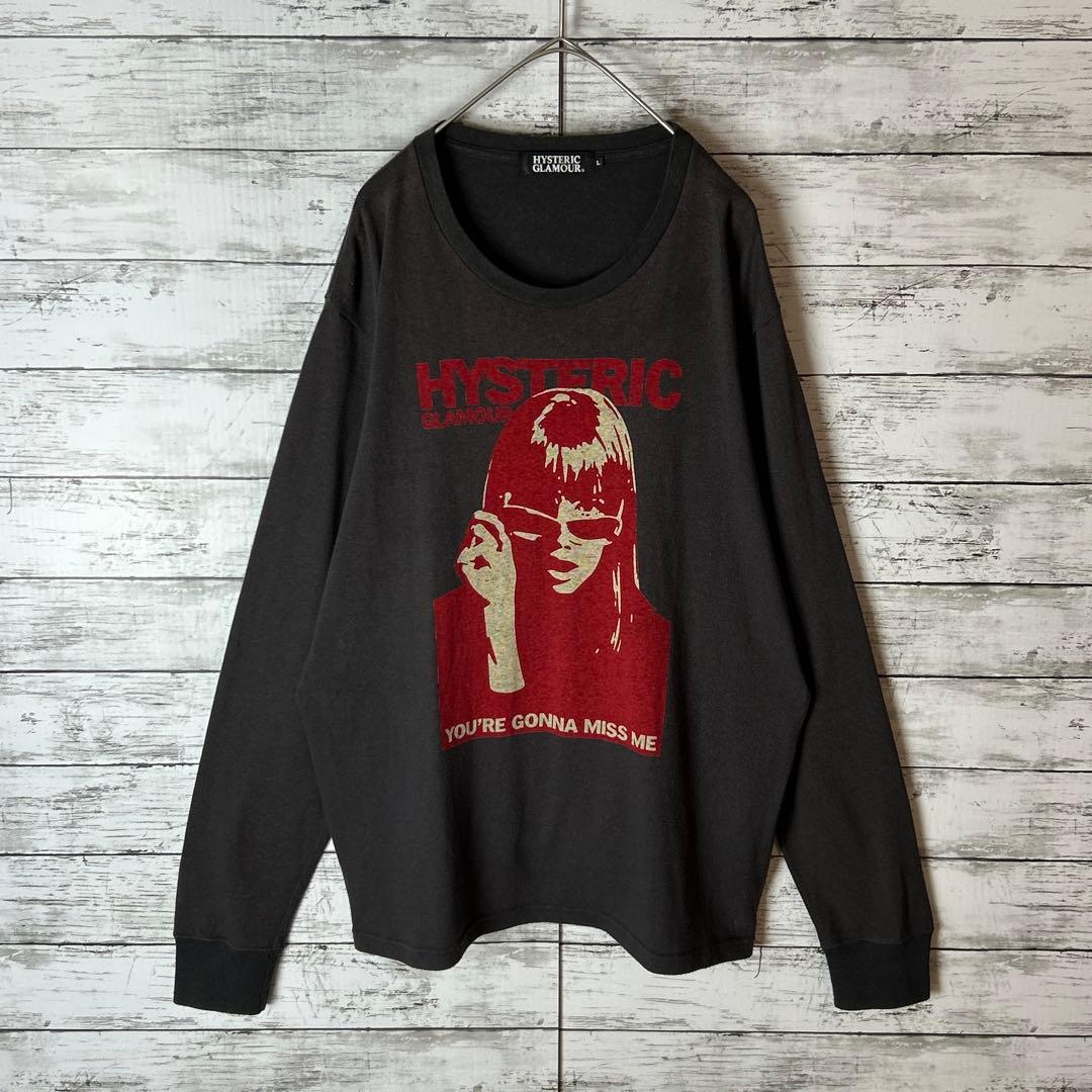 3637M【タグ付き】ヒステリックグラマー☆ヒスガール ロングＴシャツ